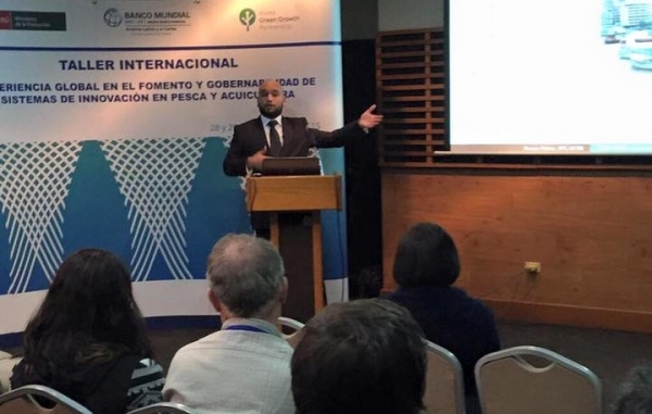 Renato Presenting at the World Bank in Chile