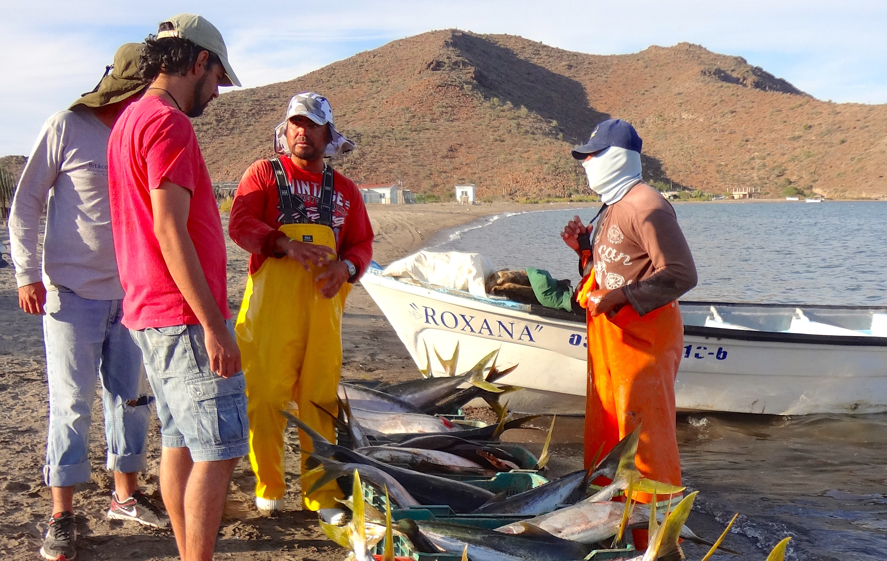 Salvador with Fishermen